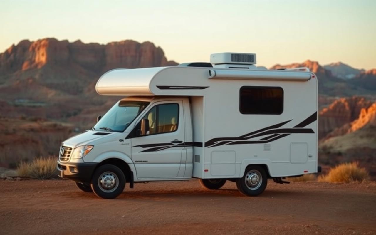 Compact RV available to rent from Cruise America Operations