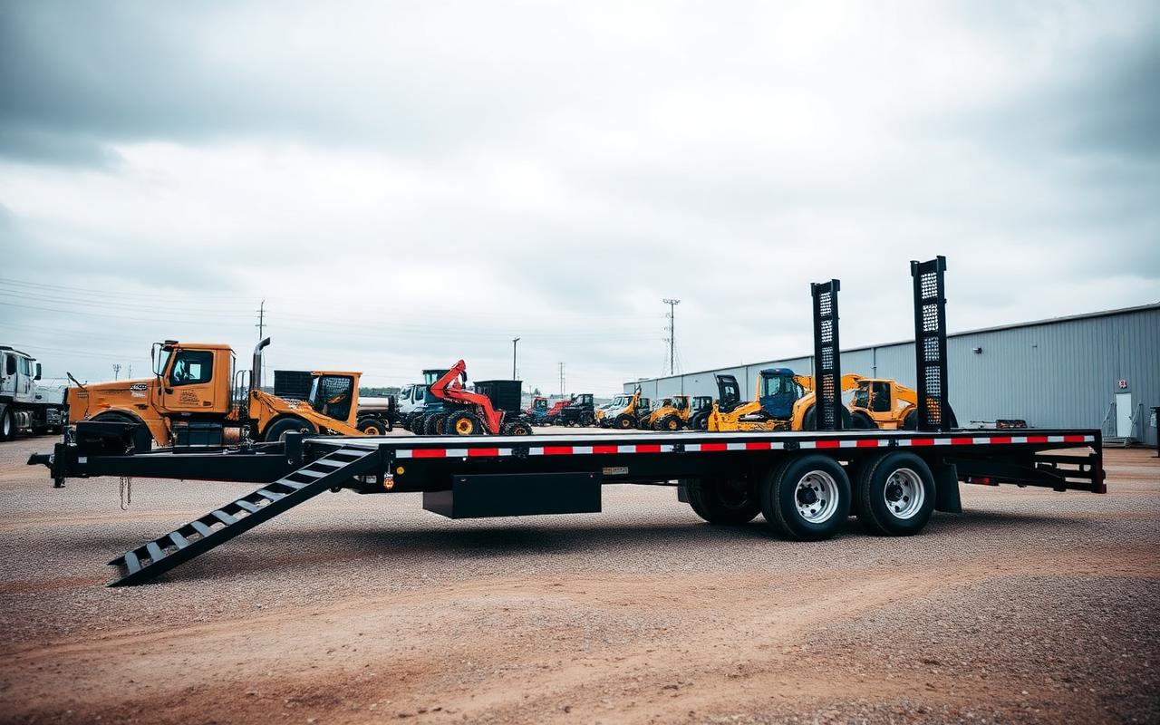 Trailers available to rent from JSG Equipment Rentals