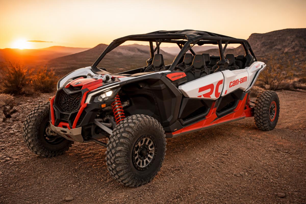 Side-by-Sides available to rent from Adrenaline Outdoors